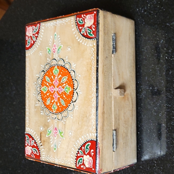 Decorative Keepsake Wooden Box - Picture 6 of 11